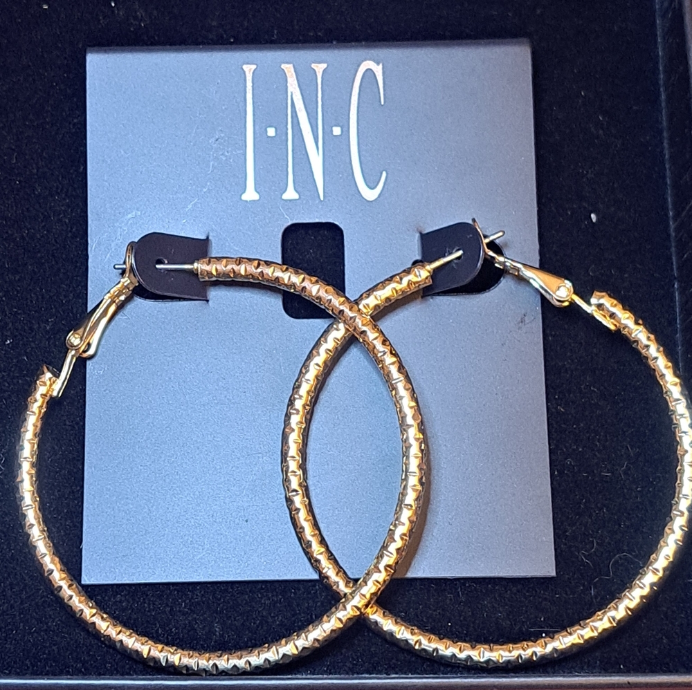 I.N.C. International Concepts Gold Hoop Earrings